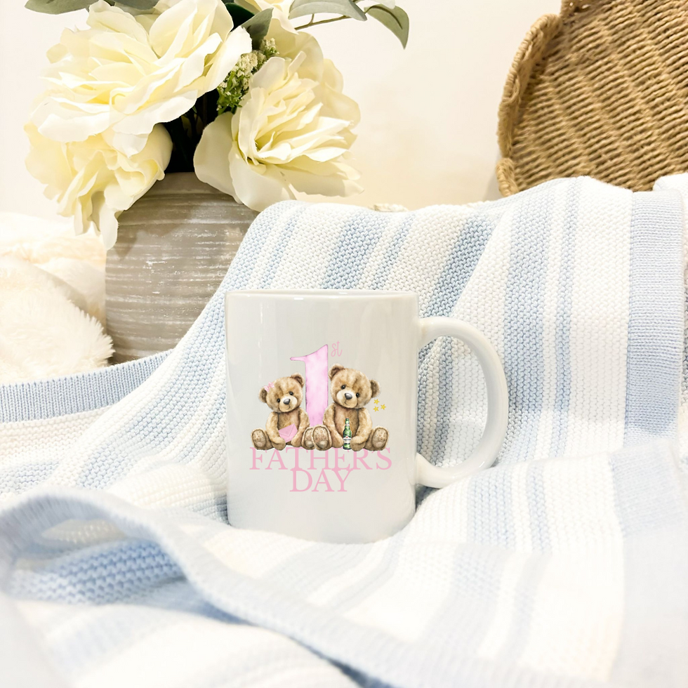 Pink Father's Day Mug