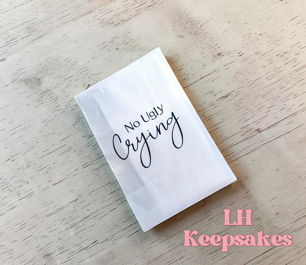 Thumbnail: No Ugly Crying Tissue Packets
