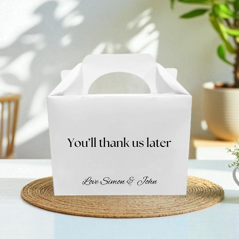 Thumbnail: Personalised Wedding Recovery Box
