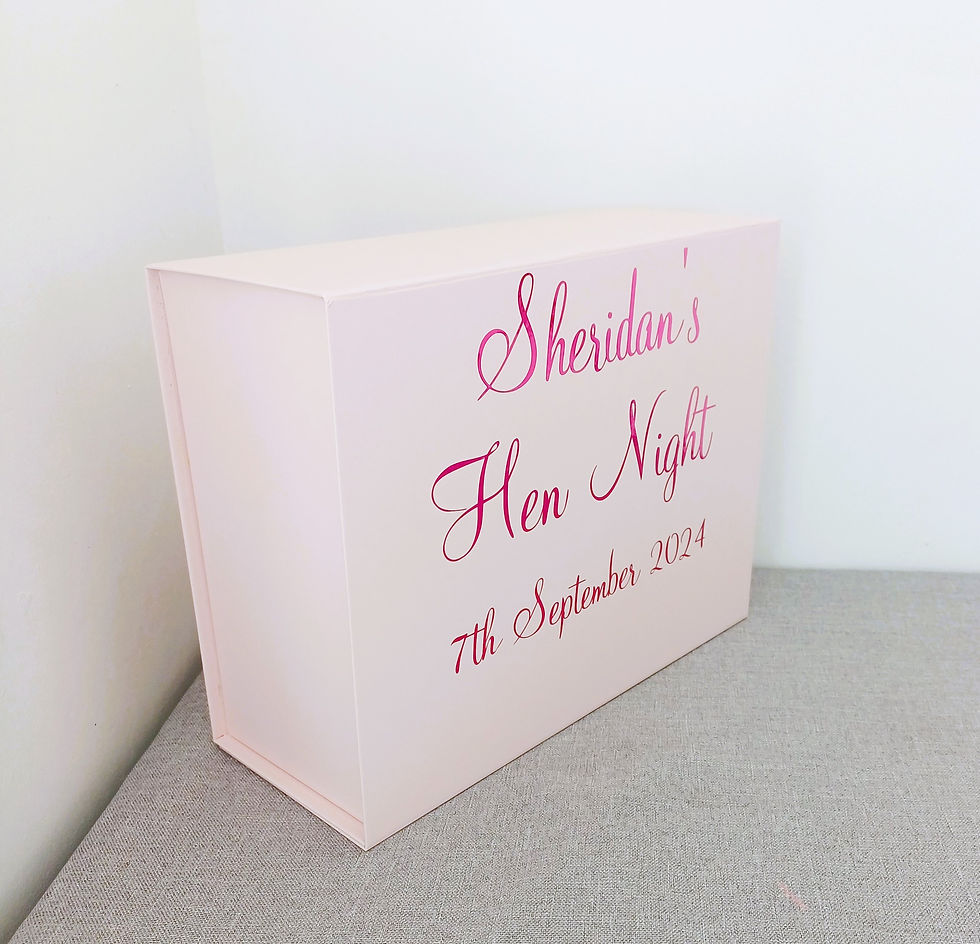 Hen Night Memory Box