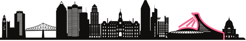 MONTREAL CITYSCAPE PNG