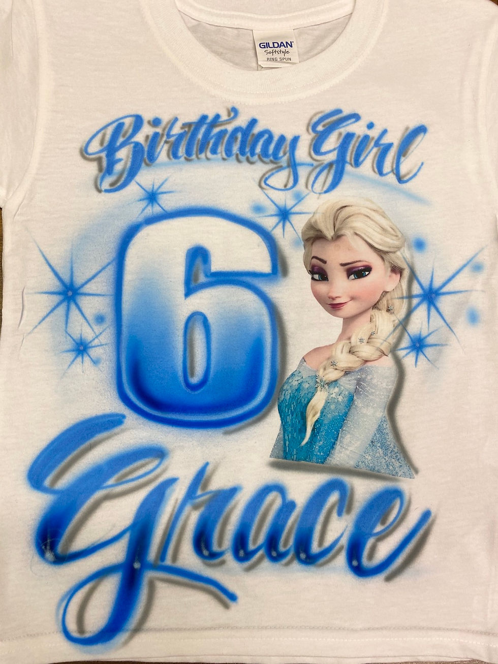 Thumbnail: Frozen Birthday shirt, Frozen Party, Frozen Shirt, Elsa Birthday shirt