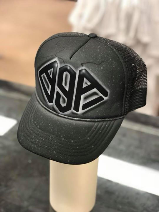 Thumbnail: Red Nigahiga Trucker hat, customized trucker hat, nigahiga nice guys