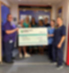Chaos cheque handover original