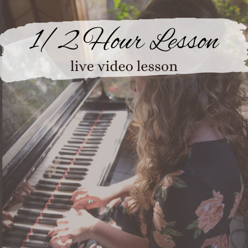1/2 Hour Piano Lesson