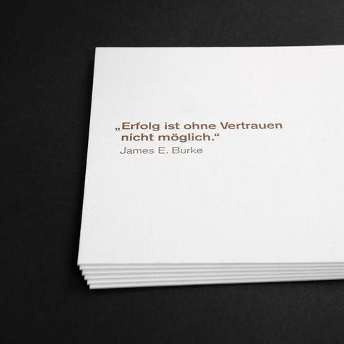 Letterpresskarte