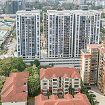 Aerial view of Asili Crest Group properties at Riara One Residency