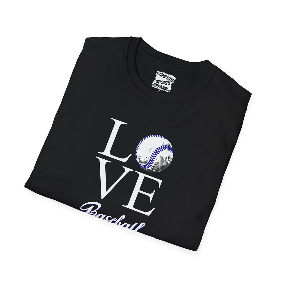 Thumbnail: "Love Baseball" Softstyle T-Shirt