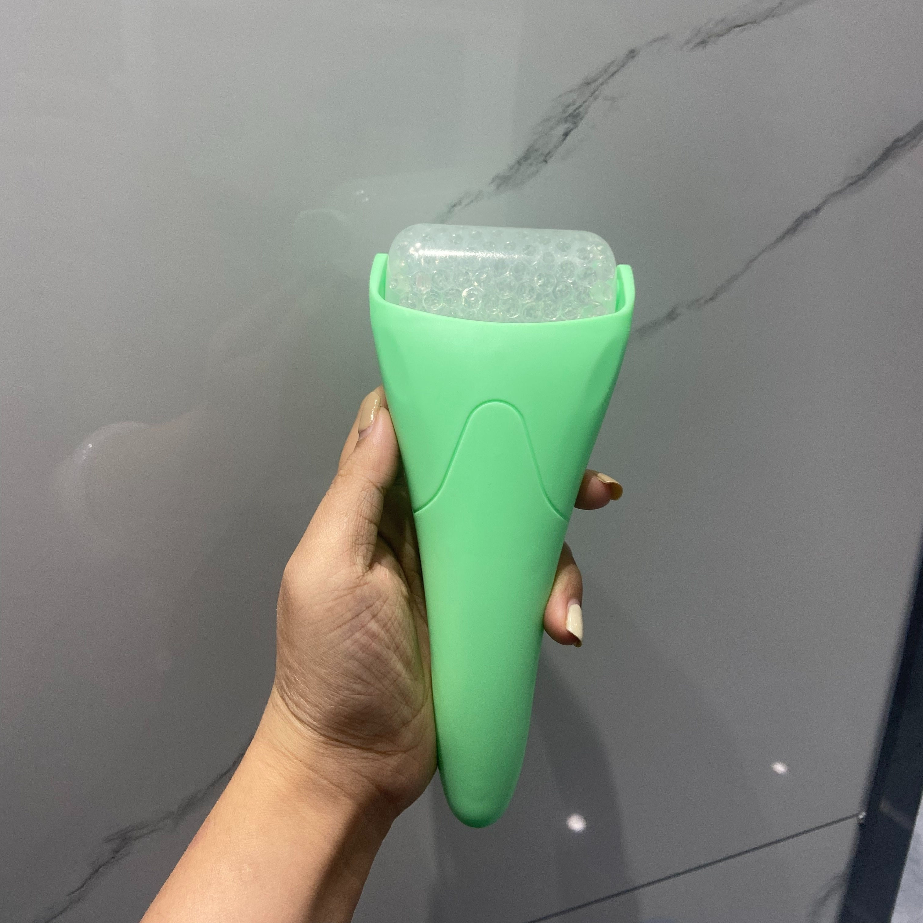 Rolo de gelo grande/massager, ferramenta de beleza para resfriamento facial