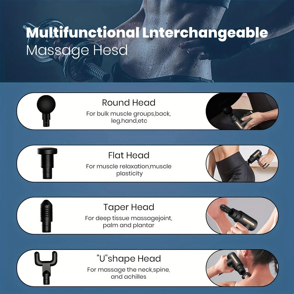 Miniatura: Pistola de massagem de 30 níveis, fáscia, relaxamento muscular profundo, massage