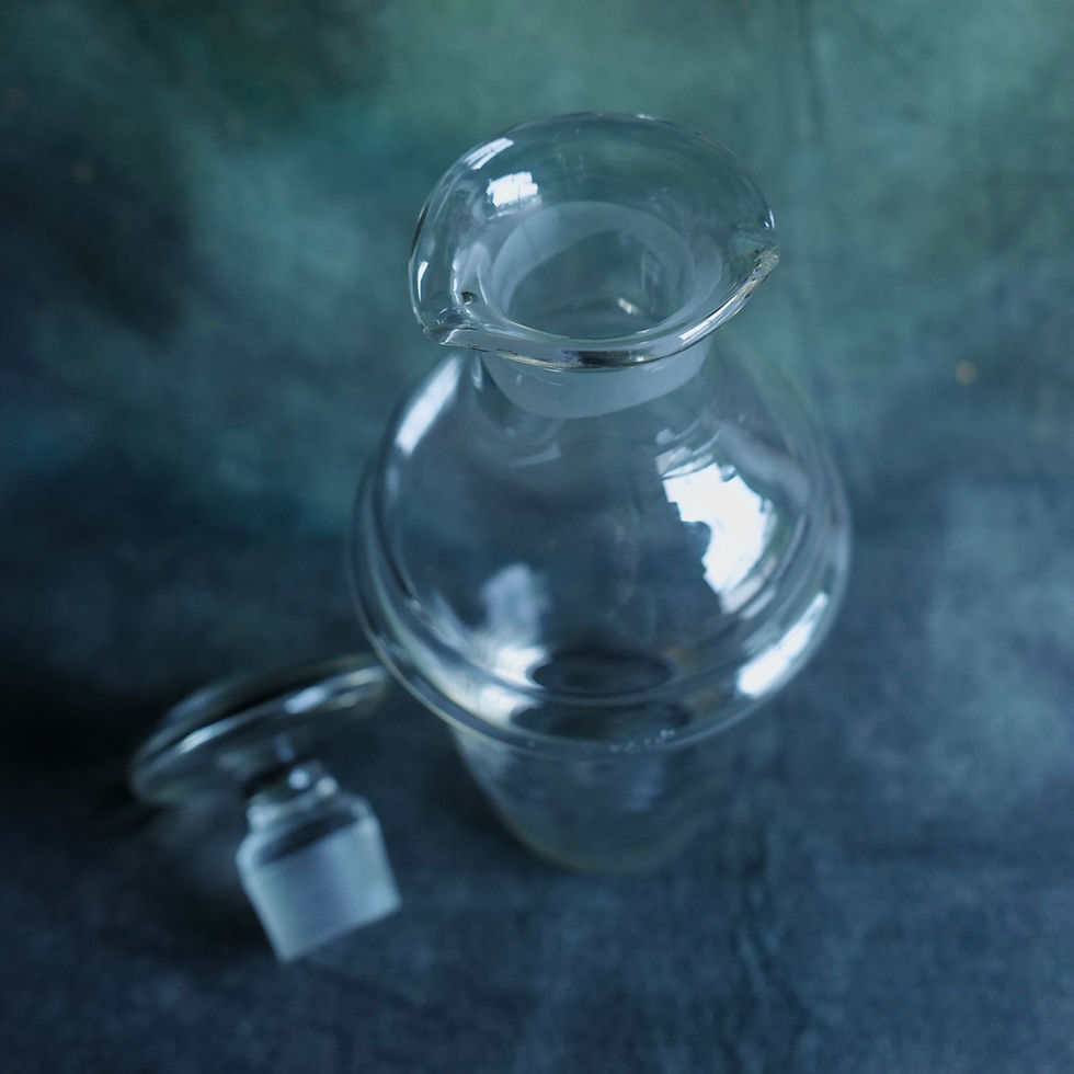 Thumbnail: A Sleek Hand Blown Art Deco Glass Cocktail Shaker