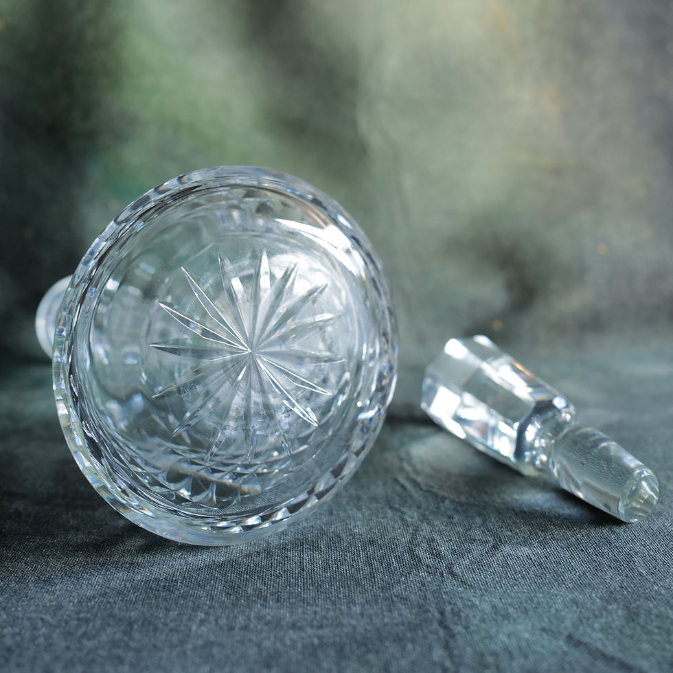 Thumbnail: A Fine Waterford Crystal Lismore Decanter