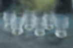 Thumbnail: A Set of Six Edwardian Cut Crystal Whisky Tot Glasses