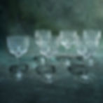 A Beautiful Set of Six Victorian Crystal Liqueur Glasses