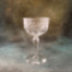 A Deep Cut Crystal Champagne Coupe