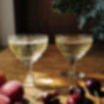 A Trio of Generous Etched Champagne Coupes