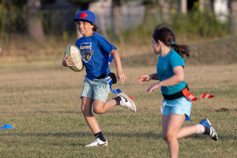 A player running into open space