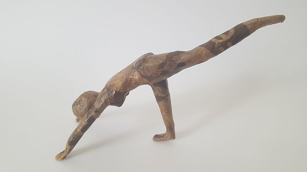 sculpture papier maché