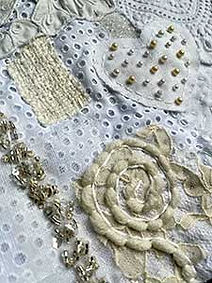hand embroidery sample for workshop
