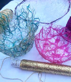 machine embroidery samples for workshop