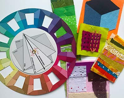 colour workshop for textiles