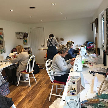 machine embroidery workshop
