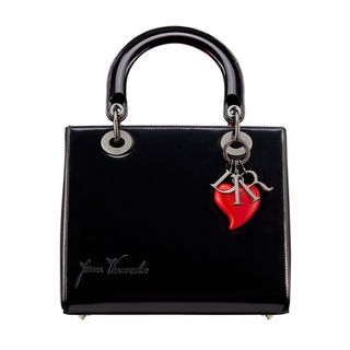 lady dior bolsa silver