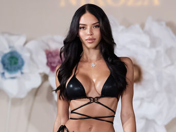 Olga Nikoza Shines at Miami Swim Week
