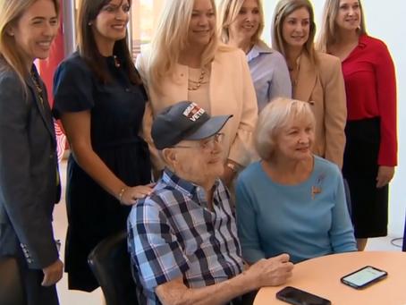 Commissioner Raquel Regalado Honors D-Day Hero, James Weir