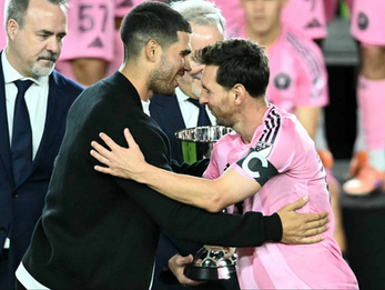 Alcaraz Watches Messi & Inter Miami Make history