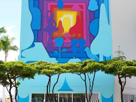 Miami Artist TYPOE Unveils New Mural at Arsht Center’s Carnival Tower