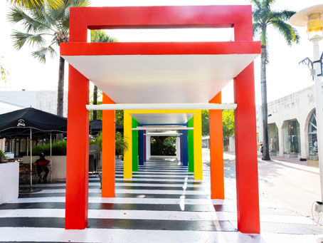 Lincoln Road Honors Miami Beach Pride With Rainbow Road