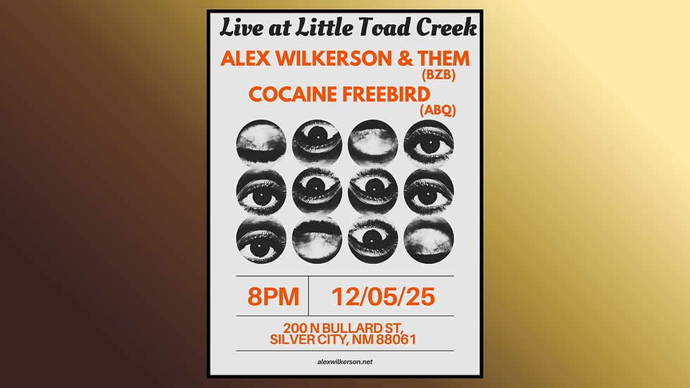 Alex Wilkerson and Them, Cocaine Freebird
