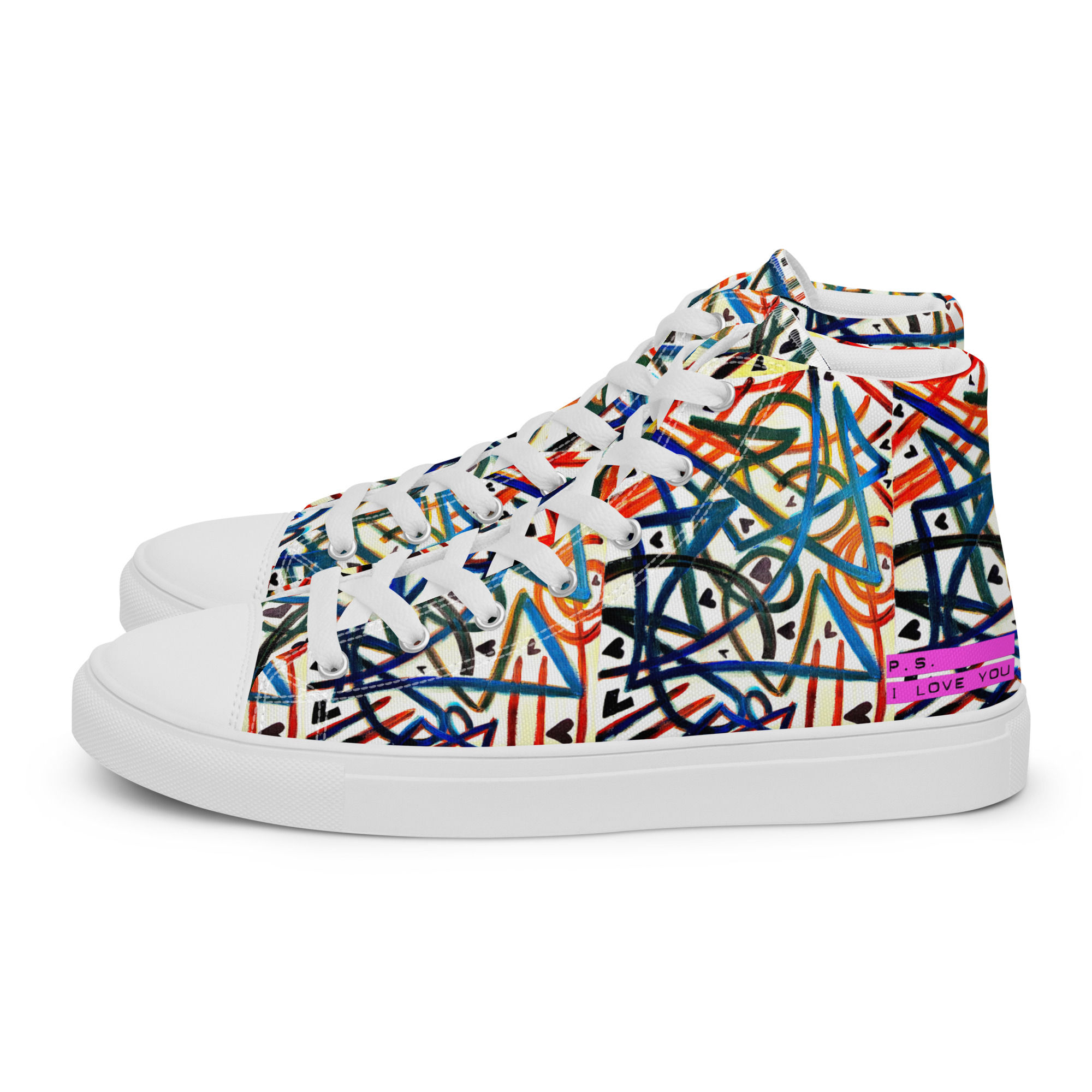 Wild World /women’s high top canvas shoes