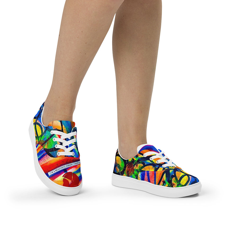 Thumbnail: A Beautiful Mind /women's canvas casual shoes