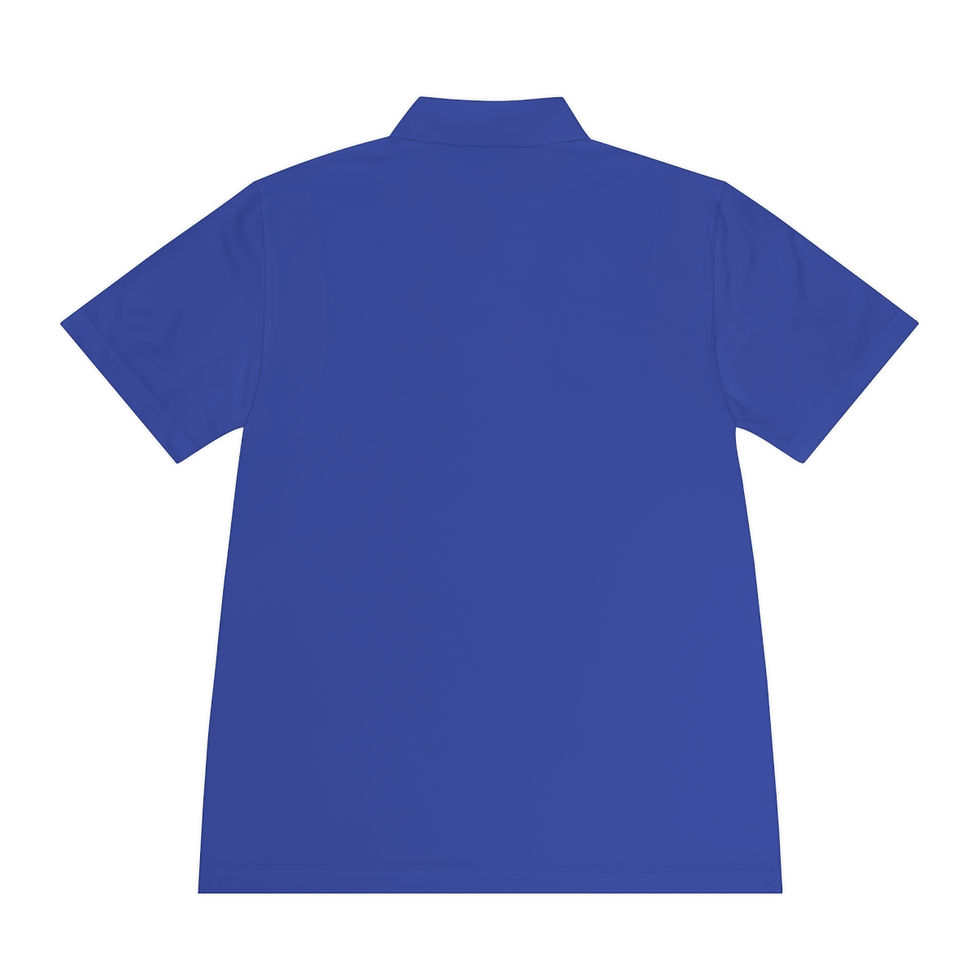 Thumbnail: Smile TennisMoon Men's Sport Polo Shirt Blue