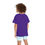 Thumbnail: TennisMoon Big Smile kids sports jersey /purple black