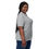 Thumbnail: XOXO women’s embroidered pique polo shirt grey grey