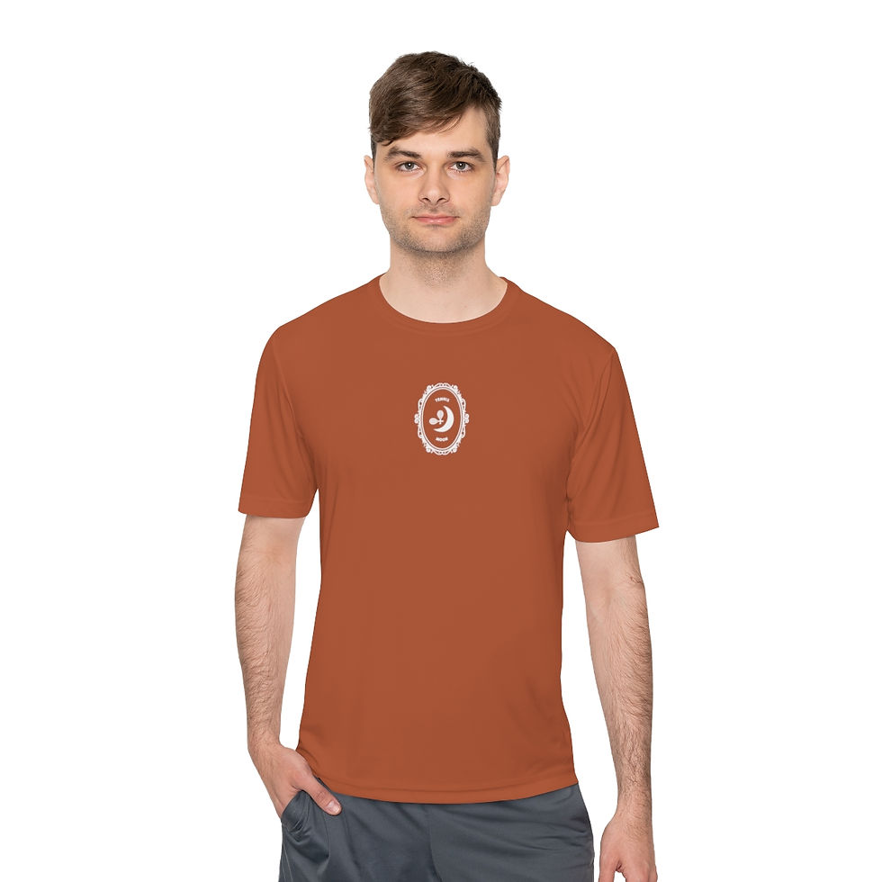 Thumbnail: Royal TennisMoon Unisex Moisture Wicking Tee Oranges