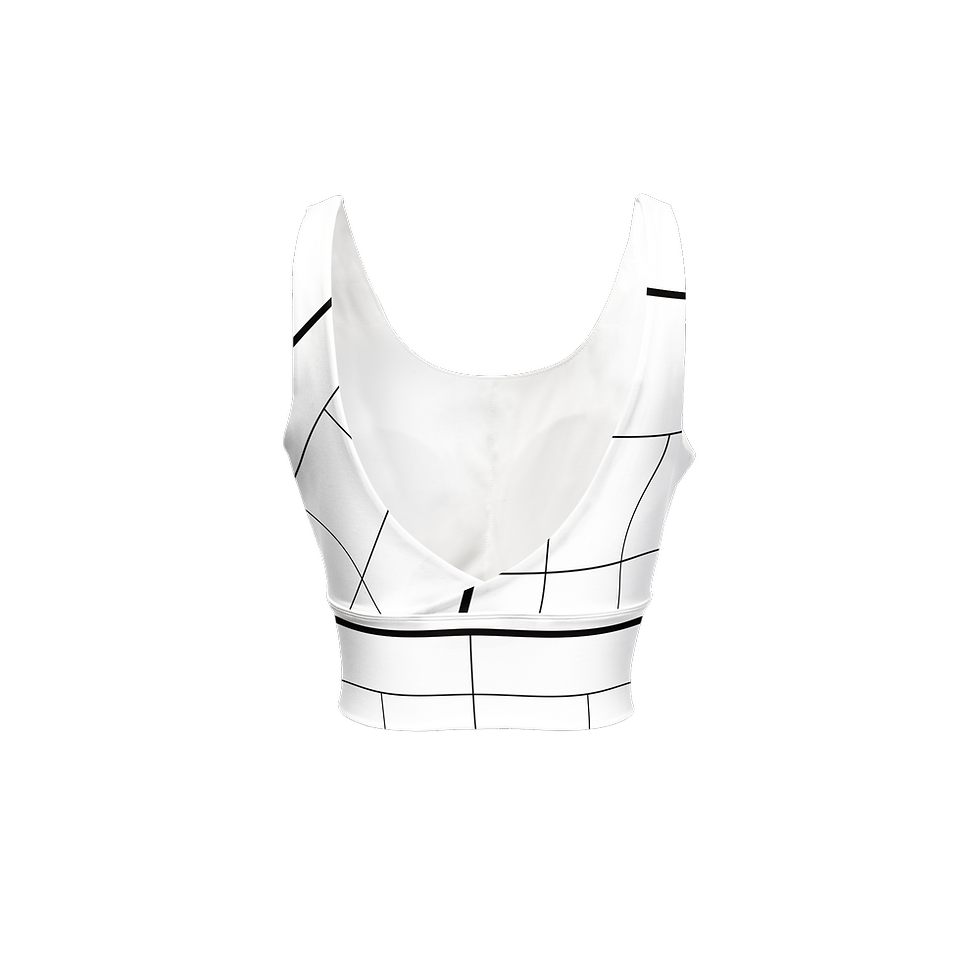 Thumbnail: Women's Longline V-Shape-Back Sports Bra-Butter Soft Texture