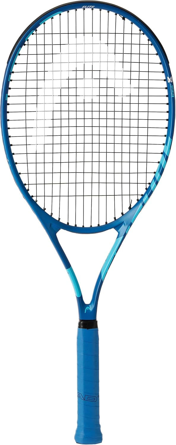 Thumbnail: Metallix Attitude Elite Blue Tennis Racquet - Pre-Strung Adult Tennis Racquet Li