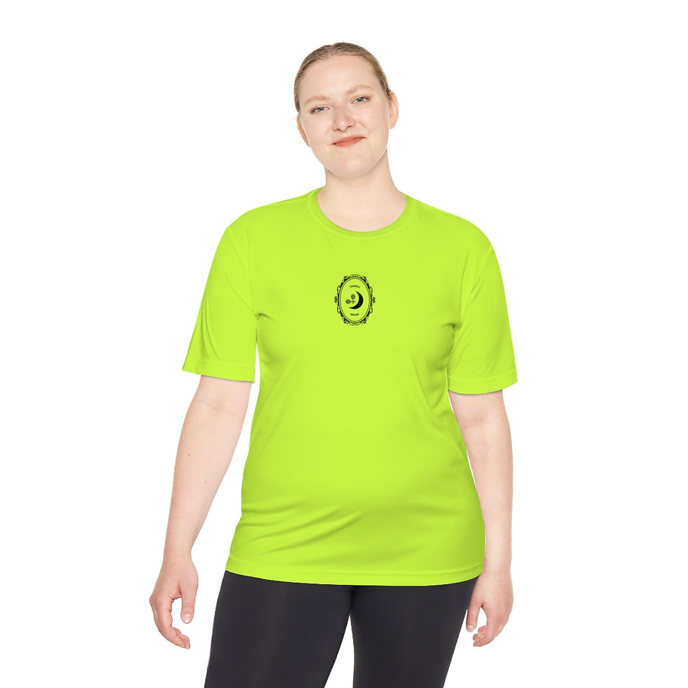 Thumbnail: Royal BK TennisMoon Unisex Moisture Wicking Tee Yellow