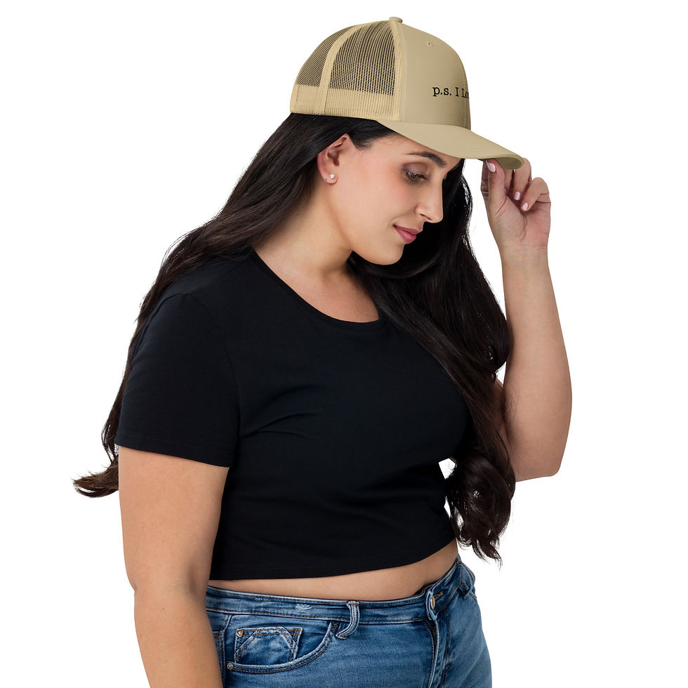 Thumbnail: p.s. I Love You /trucker cap