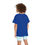 Thumbnail: TennisMoon Big Smile kids sports jersey /blue black