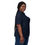Thumbnail: Smile TennisMoon xoxo embroidered women’s pique polo shirt navy yellow