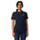 Thumbnail: Smile TennisMoon xoxo embroidered women’s pique polo shirt navy pink