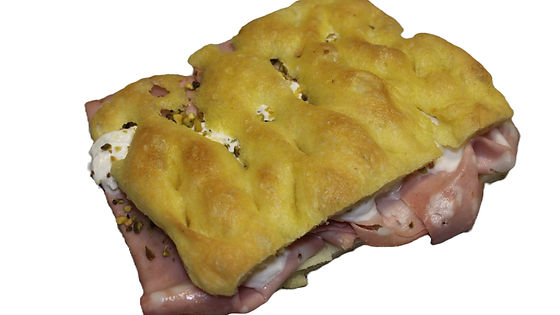 Mortadella, burrata and pistachio