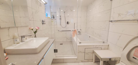 bathrooms