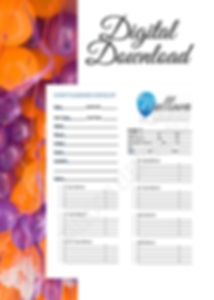 Balloon Business Event Planning Checklist