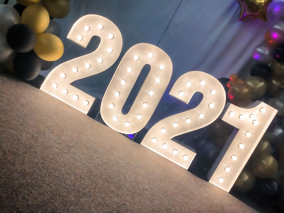 3' Marquee Numbers 2021